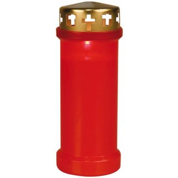 Veilleuse d'extérieur rouge hauteur 175mm