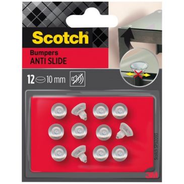 Ventouse anti-dérapante - spéciale verre - transparente - diamètre 10 mm - 