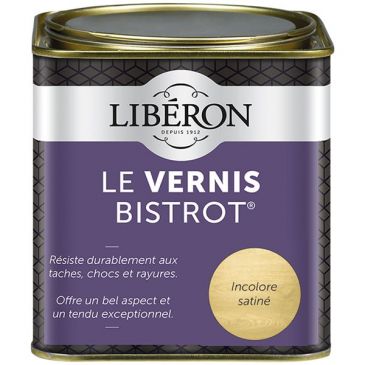 Vernis bois 0,5 L Bistrot Satiné - Incolore