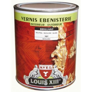 Vernis bois 1 L Brillant - Incolore