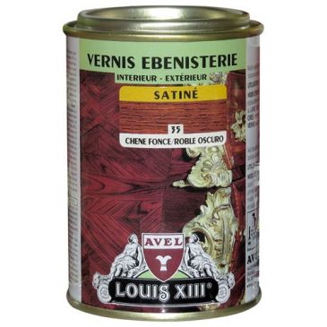 Vernis bois 250 ml Satiné - Chêne Foncé