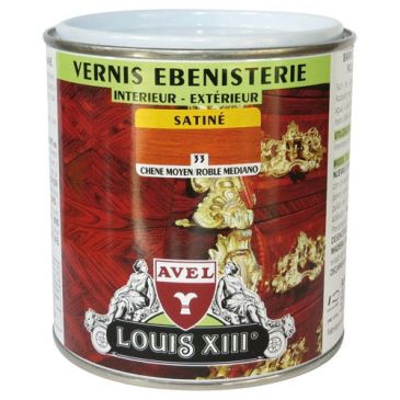 Vernis bois satiné Louis XIII 500ml chêne moyen