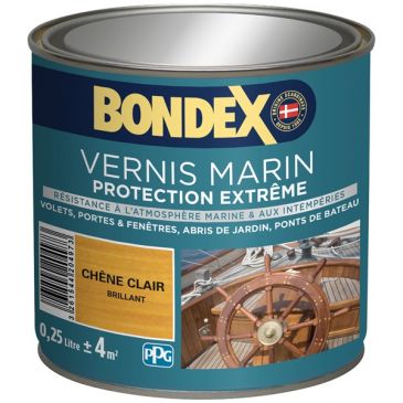 Vernis Marin 250 ml Brillant - Chêne Clair