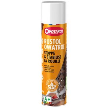 Bombe vernis anti-corrosion 500 ml Rustol - Transparent