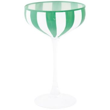 Verre à champagne 25 cl Vert - Twist & Match