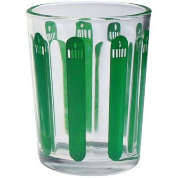 Verre d'illumination vert p.net