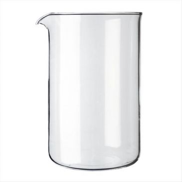 Verre de rechange pour cafetière à piston 12 Tasses
