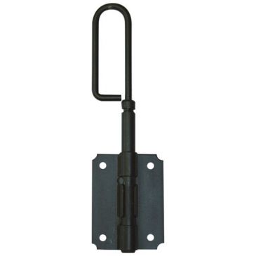 Verrou baïonnette à visser - D14 - L : 305 mm - platine - 90 X 66 x 1 mm - 