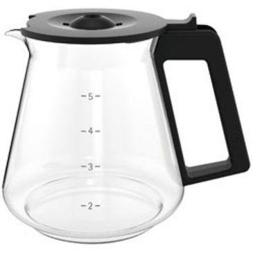 Verseuse pour cafetière filtre 5 tasses Noire & Inox - Aroma KitchenMinis