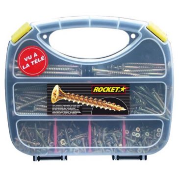 Vis rocket valisette 430 vis