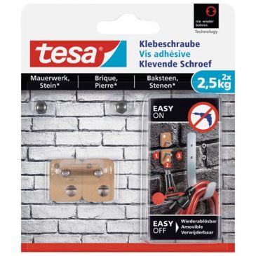 Vis adhésive rectangulaire pour brique et pierre 2.5kg