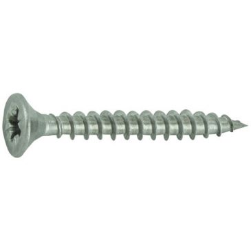 Vis inox agglo tête fraisée pozidriv a2 3x12 mm sachet de