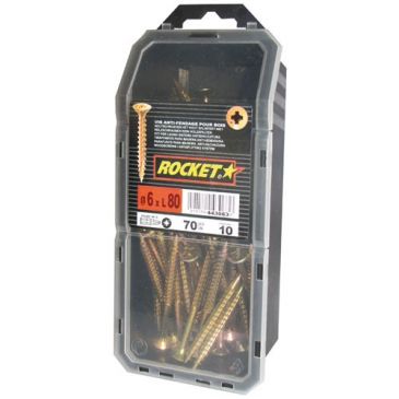 Vis rocket tf pozi 6x80 vybac 70p