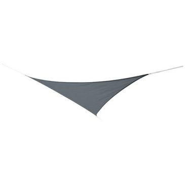 Voile d'ombrage - triangulaire - Austral - 5 x 5 m - ardoise