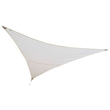 Voile d'ombrage - triangulaire- First - 3 x 3 m - sable