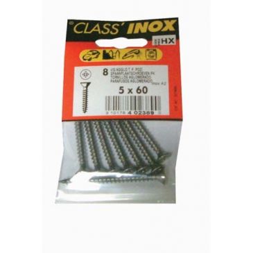 Vis agglo inox TF pozi 4x40 sc