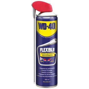 Bombe lubrifiant multifonction avec embout flexible - 400 mL