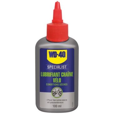Wd40 bike lubrifiant chaines conditions seches 100ml