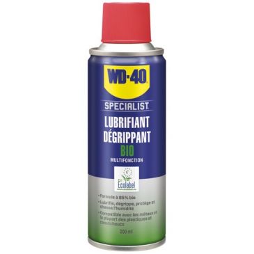 Wd40 specialist lubrifiant degrippant bio écolabel 200 ml