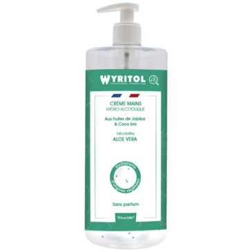 Wyritol creme hydroalcoolique aloe vera 500ml