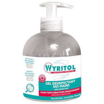 Wyritol gel sps désinfectant mains pompe 300 ml