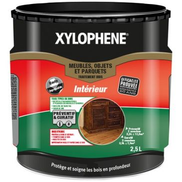 Xylophène bois meuble 25ans 2.5l b
