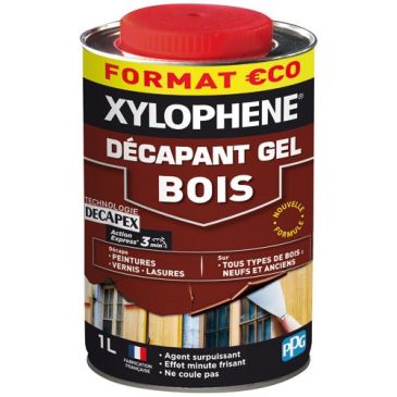 Xylophène décapant gel bois 1 L
