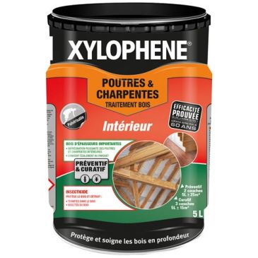 Xylophène poutre charpente 5 L 25 ans